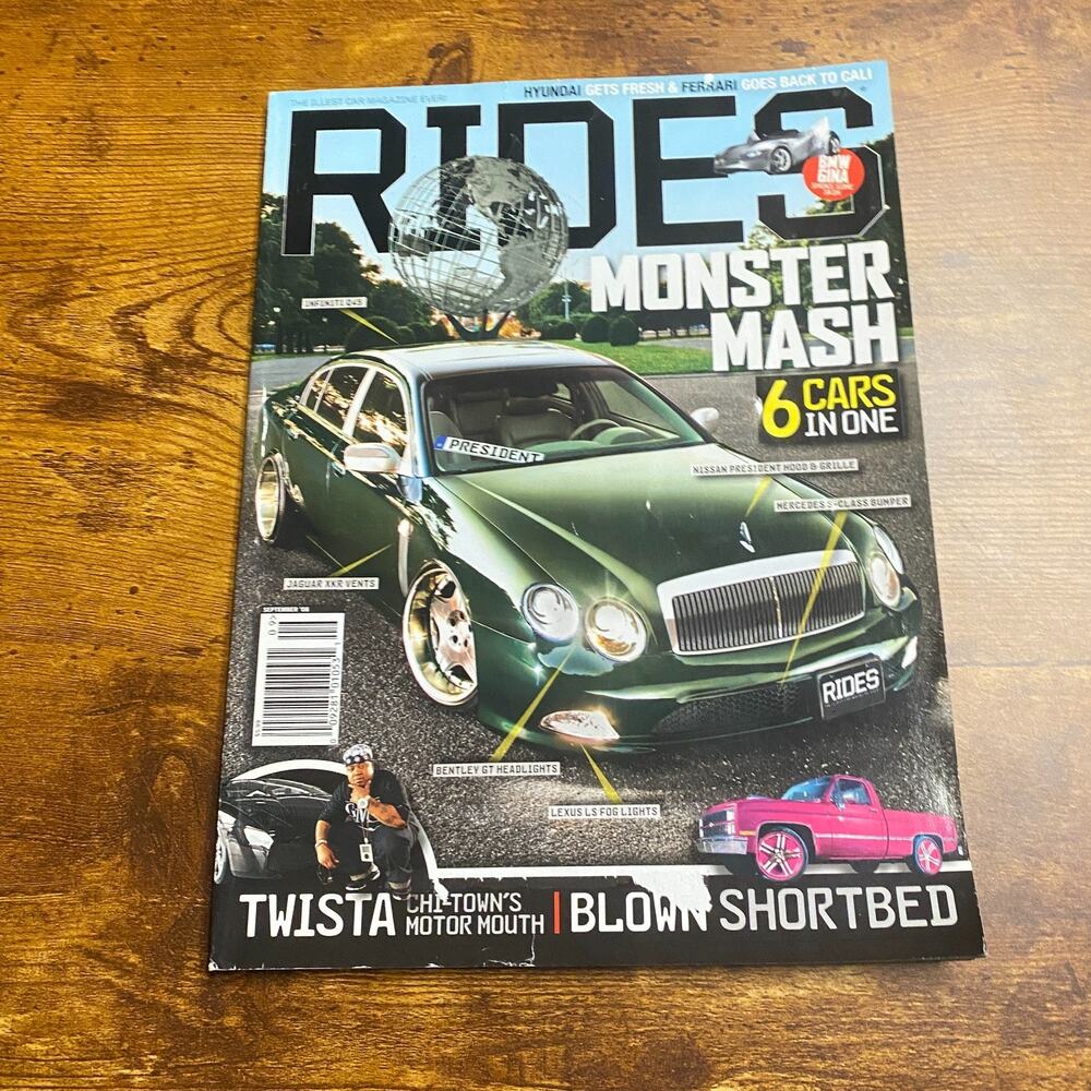 King Rides September 2008 Monster Mash Twista Short Bed
